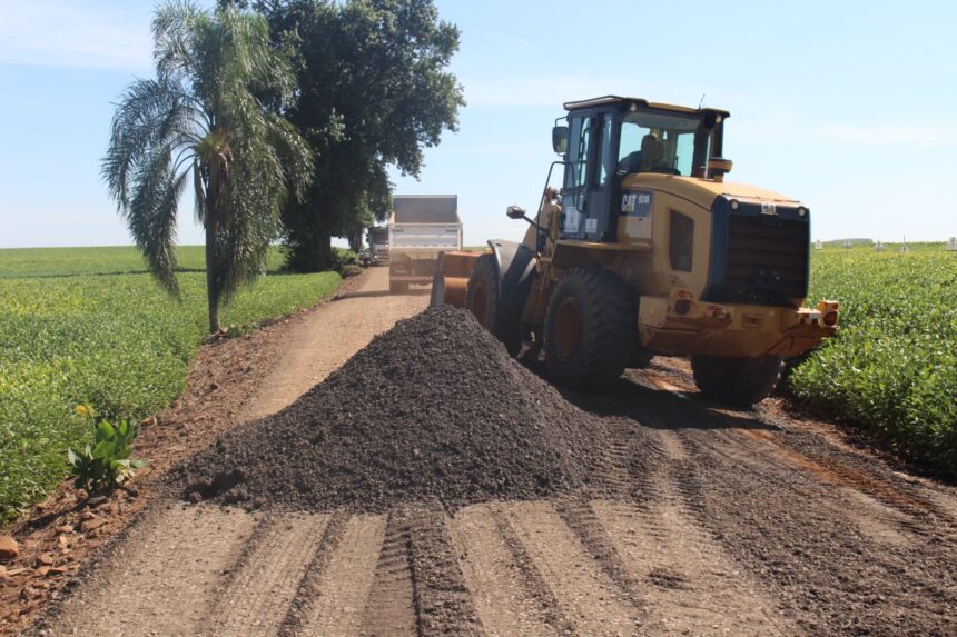 Prefeitura de Sarandi investe em recuperação e manutenção de estradas rurais