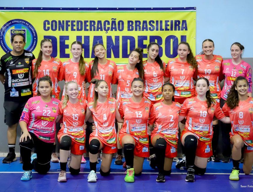 Handebol de Sarandi, categoria Cadete, segue disputa do Campeonato Brasileiro em Santa Catarina