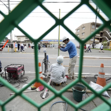 Uma cidade no Japão está construindo uma tela enorme para bloquear vista do Monte Fuji
