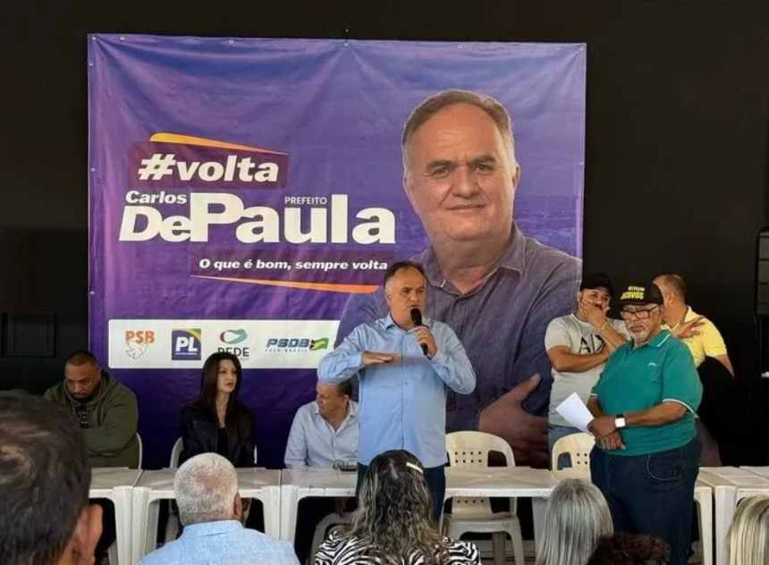 Carlos de Paula (PSB) já tem registro de candidatura homologada no TSE