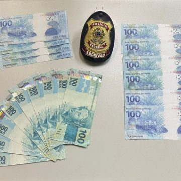 PF apreende R$ 10 mil em notas falsas em 4 cidades do Paraná; R$ 7 mil foram encontrados em Sarandi