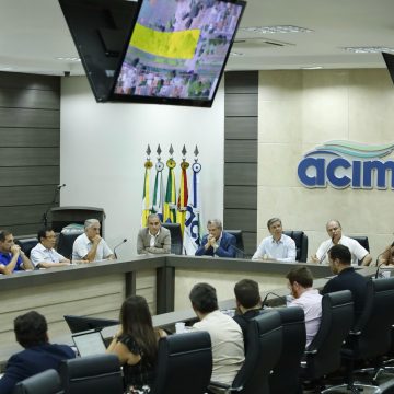 Prefeituras de Maringá e Sarandi se reúnem para discutir rebaixamento da linha férrea